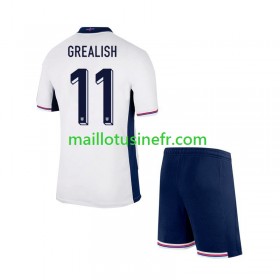 Maillot de Foot Angleterre Jack Grealish Domicile UEFA EURO 2024 - Enfant